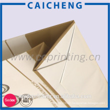 Customized card paper gift bag for shopping